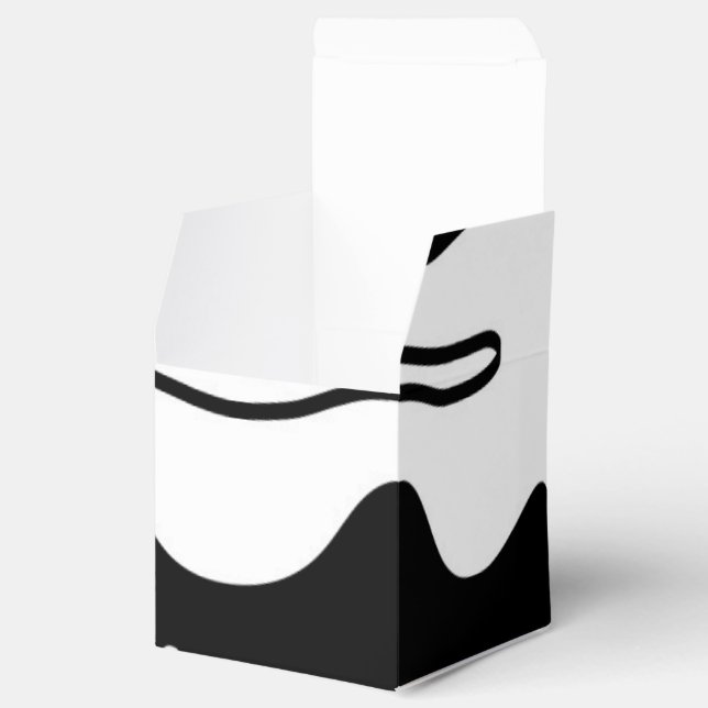 Ballotins Chambre de décalage : Noir, Blanc et Rouge Abstrai (Ouvert)