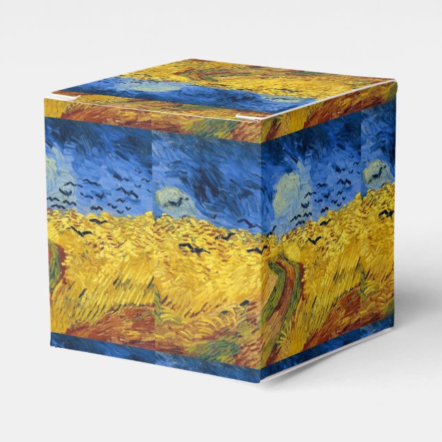 Ballotins Champ de blé de Van Gogh peinture impressionniste (Verso)