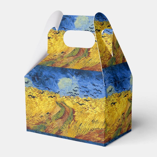 Ballotins Champ de blé de Van Gogh peinture impressionniste (Verso)