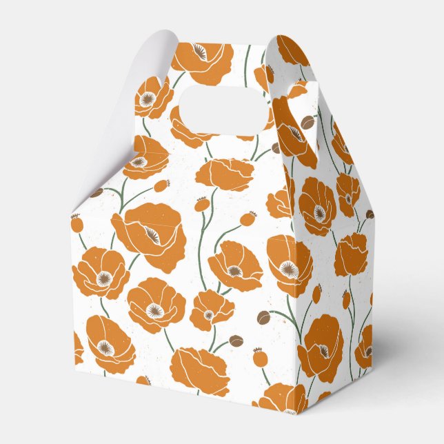 Ballotins Champ de pavots orange (Verso)