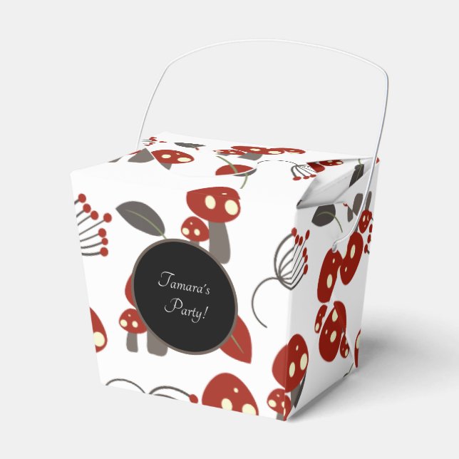 Ballotins Champignons Wood Nature Trail Vert Fête d'annivers (Verso)