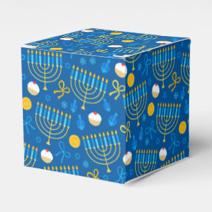Ballotins Chanukah Menorah Gelt Dreidel Bleu