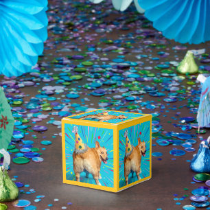Ballotins Chapeau d'anniversaire pour derrière de Corgi