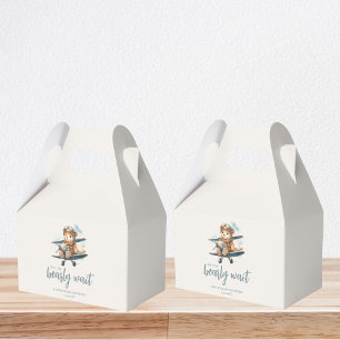 Ballotins Charmant Baby shower Garçon Bleu Teddy