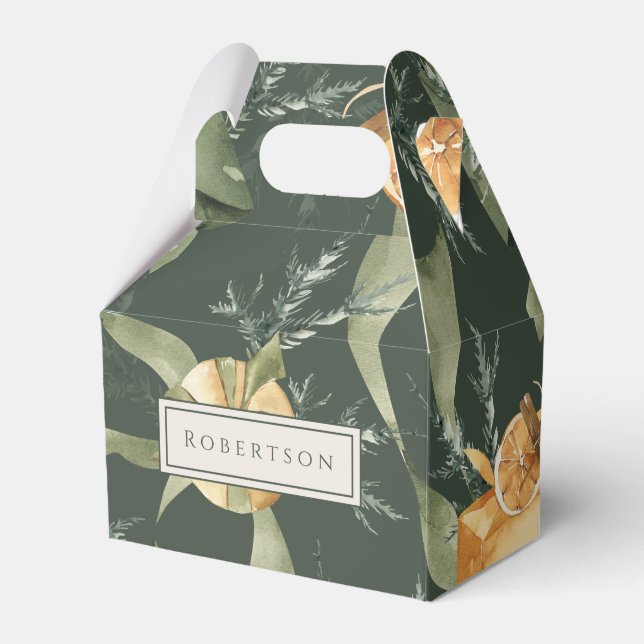 Ballotins Charmante Festive hiver personnalisé (Verso)