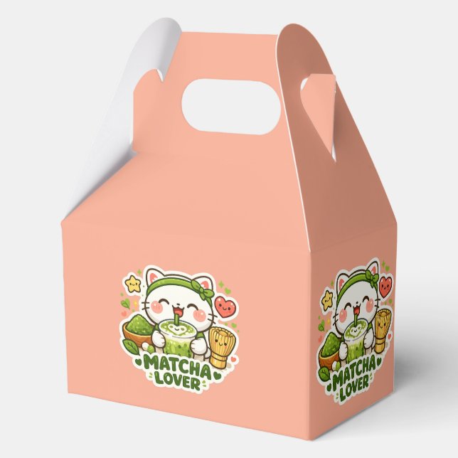 Ballotins Chat mignon amateur de matcha (Recto)