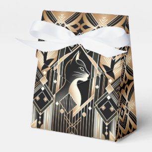 Ballotins Chat noir décoratif Ballotin Abstrait