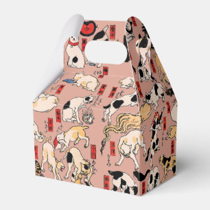 Ballotins Chaton de style Ukiyo-e japonais vintage : Kuniyos