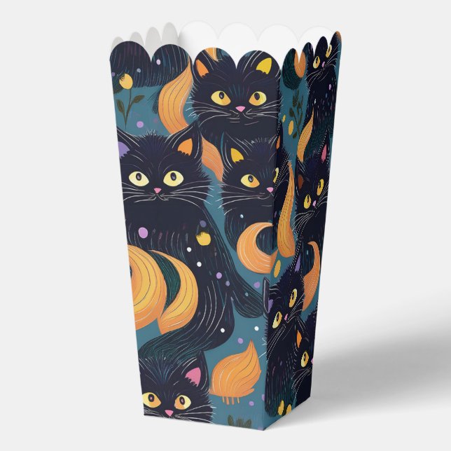 Ballotins Chats noirs d'Halloween (Recto)