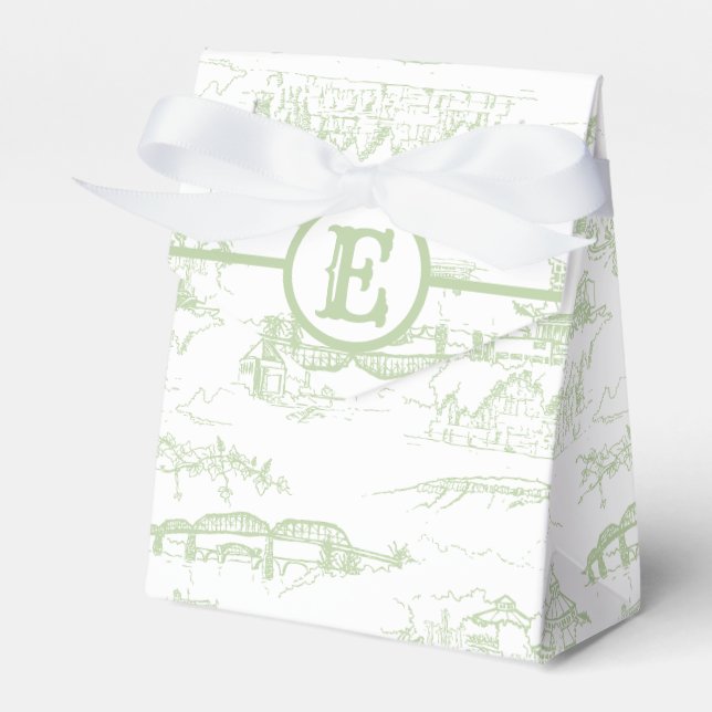 Ballotins Chattanooga Monogram Sauge (Verso)