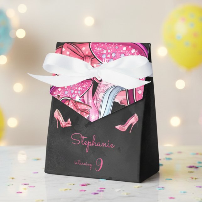 Ballotins Chaussure à talon rose poupée fille fête d'anniver (Créateur téléchargé)