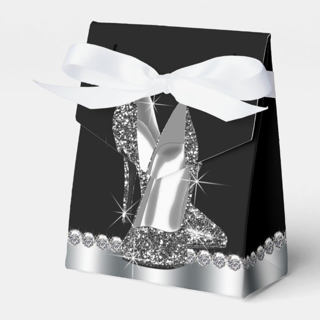 Ballotins Chaussure haute Parties scintillant élégant (Verso)