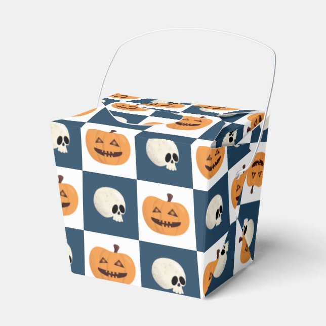 Ballotins Checks de Skulls et Pumkins (Verso)