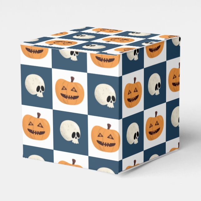 Ballotins Checks de Skulls et Pumkins (Verso)