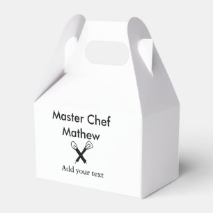 Ballotins Chef cuisinier cuisinier cuisinier ajouter nom de