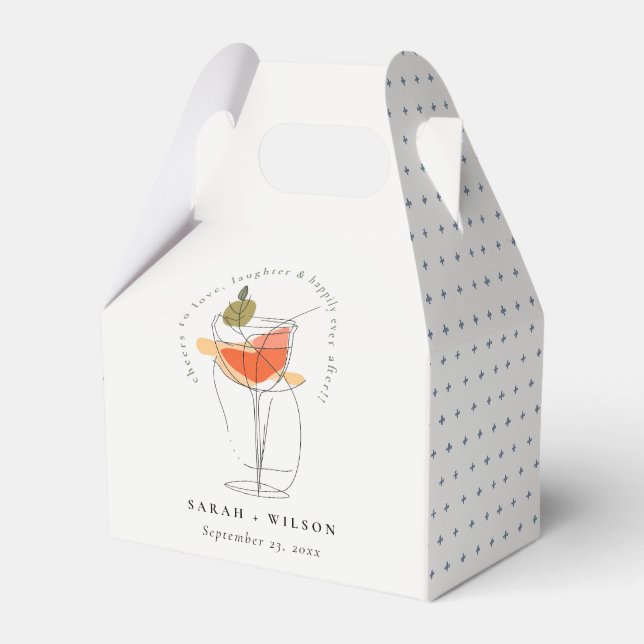 Ballotins Chefs à l'amour moderne Cocktail Mariage de vin (Verso)