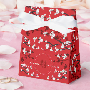 Ballotins Cherry Blossoms & Double Bonheur Mariage chinois
