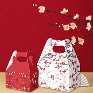 Ballotins Cherry Blossoms & Double Bonheur Mariage chinois