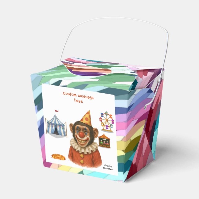 Ballotins Chester the chimp clown (Verso)