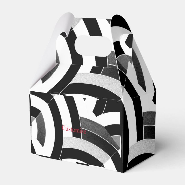 Ballotins chevrons chic et sophistiqués (Verso)