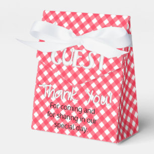 Ballotins Chex 7-Watermelon Red-PARTY FAVOR BOX, style tente