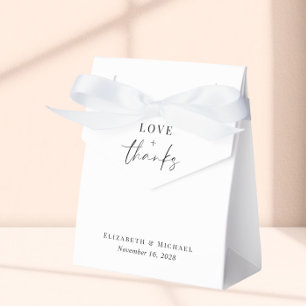 Ballotins Chic Amour Et Remerciements Mariage