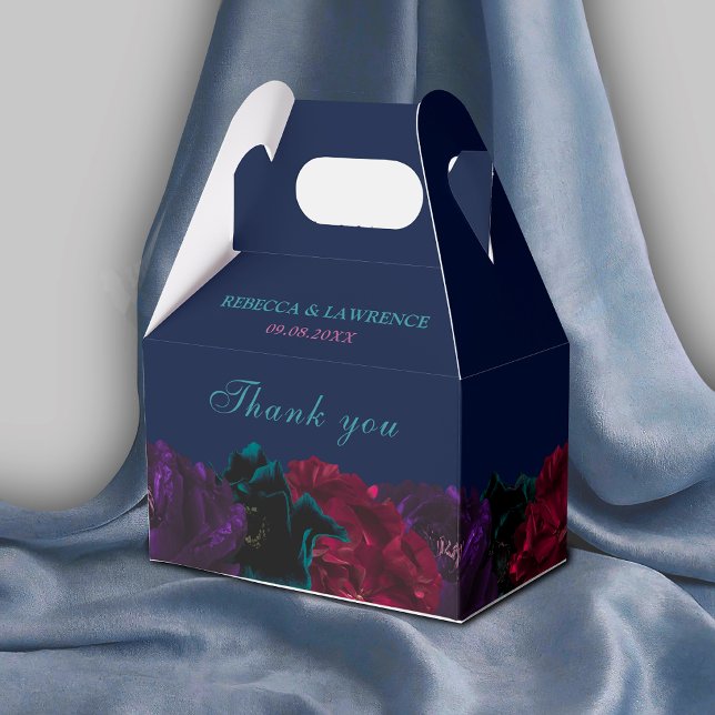 Ballotins Chic bijou fleurs bleu mariage (Créateur téléchargé)