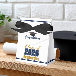Ballotins Chic Bleu Marine Promotion 2026 Diplôme Personnali