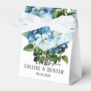 Ballotins Chic Blue Hydrangea Floral Mariage