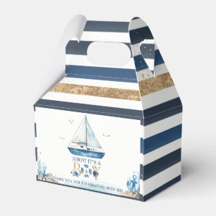Ballotins Chic Nautical Boat Ahoy C'est un Baby shower de ga