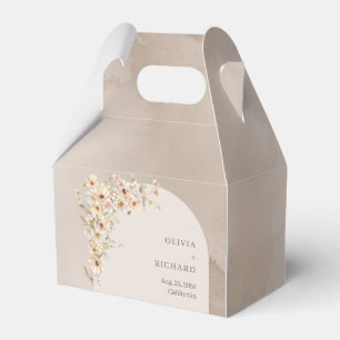 Ballotins Chic neutre boho arch rustique fleurs sauvages d'i