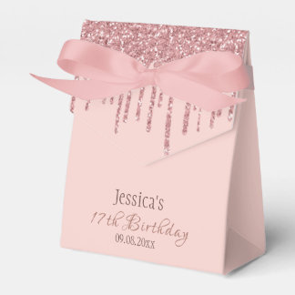 Ballotins Chic Rose de Parties scintillant d'or Monogram