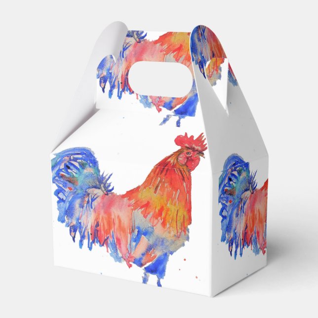 Ballotins Chicken Rooster Boys Anniversaire Nom personnalisa (Verso)