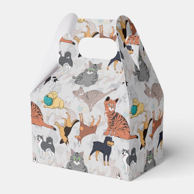 Ballotins Chiens Et Chats Cutes Design Motif (Verso)