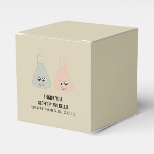 Ballotins Chimie mignonne Mariage Favor Boxes