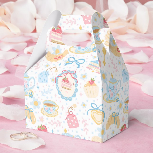 Ballotins Chinoiserie Teatime Motif (Mariage)