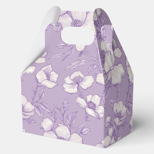 Ballotins Chinoiserie Violet Clair  (Verso)