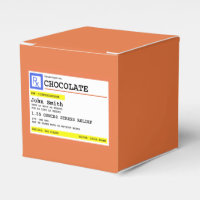 Chocolat de prescription personnalisé 