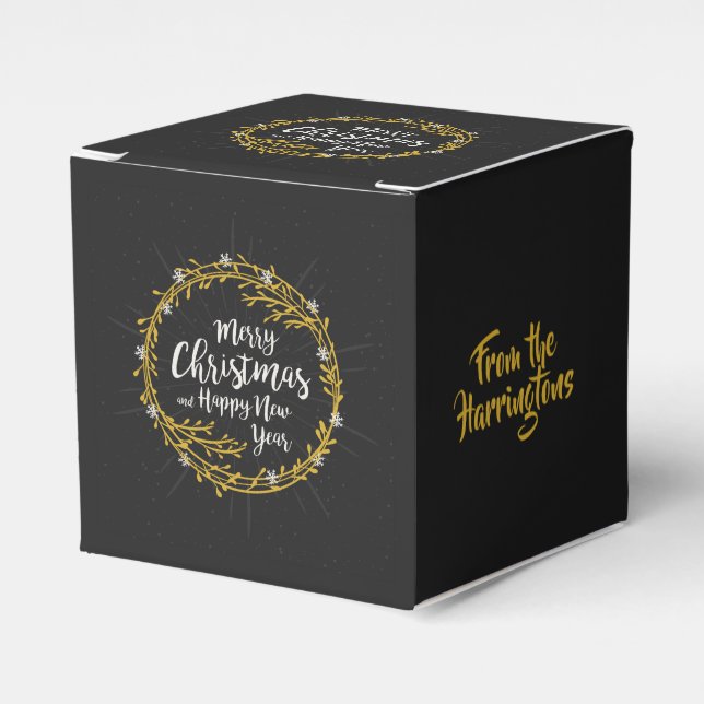 Ballotins Christmas Wings nom personnalisé ballotin (Verso)