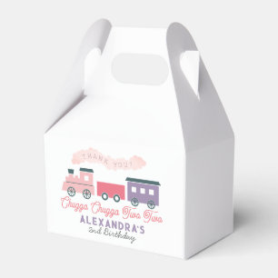 Ballotins Chugga Chugga Deux Train Rose Girl 2e Anniversaire