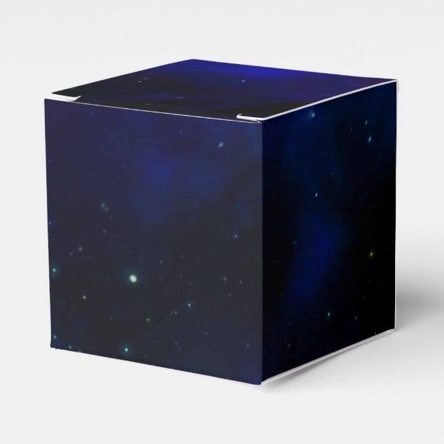 Ballotins Ciel bleu de minuit avec des étoiles (Verso)