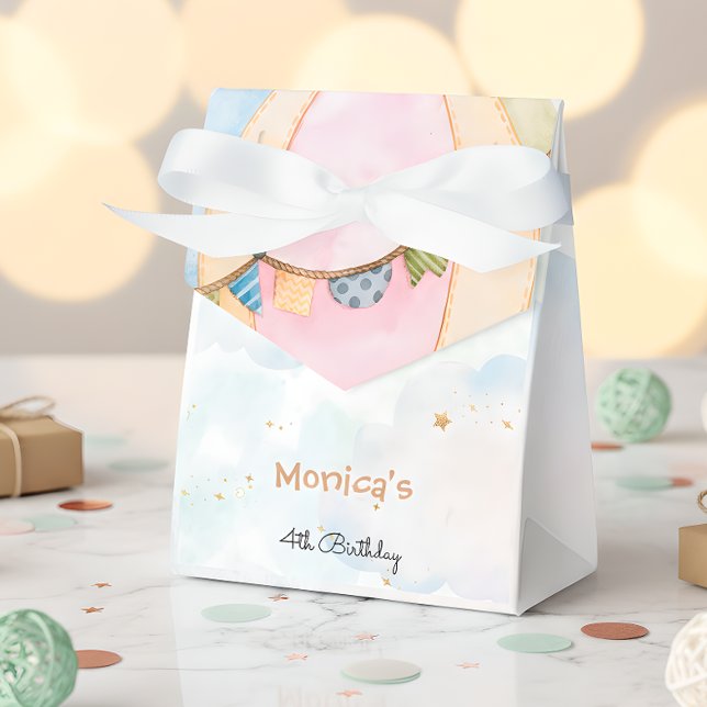 Ballotins Ciel nuageux montgolfière anniversaire de enfant (Créateur téléchargé)