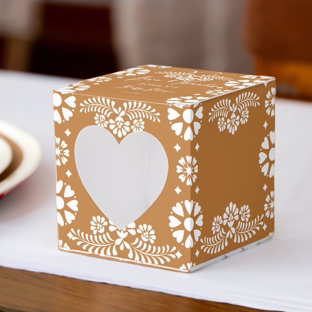 Ballotins Cielito lindo baby shower en terre cuite faveurs (Cielito lindo terracotta baby shower favors personalized  favor boxes Mexica fiesta favor box)