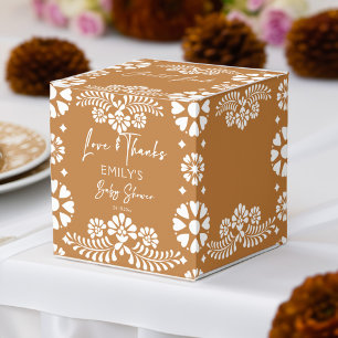 Ballotins Cielito lindo baby shower en terre cuite faveurs