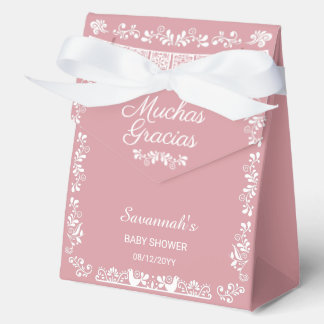 Ballotins Cielito Lindo Fête de Bébé Rose Merci Beaucoup