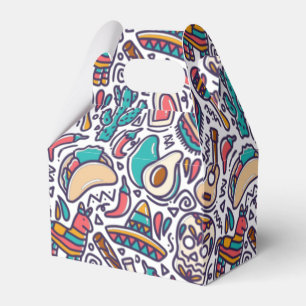 Ballotins Cinco De Mayo Mexicaine Fiesta Motif sans couture