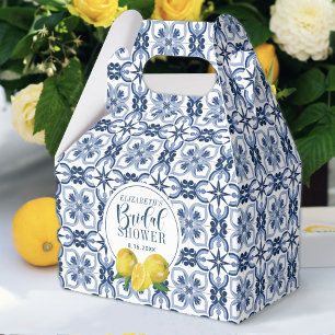 Ballotins Citron Positano Italien Carrelage bleu Ballotin