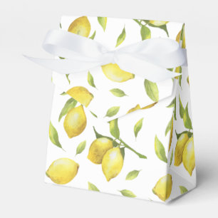 Ballotins Citrons & verdure Aquarelle Mariage cadeau