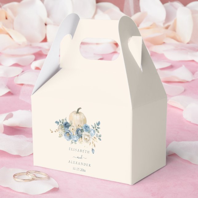 Ballotins Citrouille bleu de la marine chute en amour Mariag (Mariage)