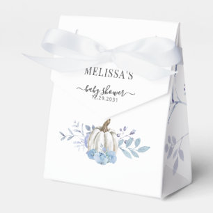 Ballotins Citrouille Blue Lilac Floral Boys Baby shower